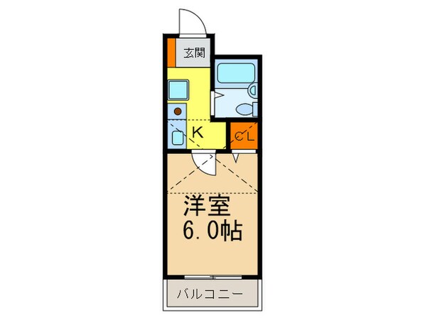 アミティエ山手の物件間取画像